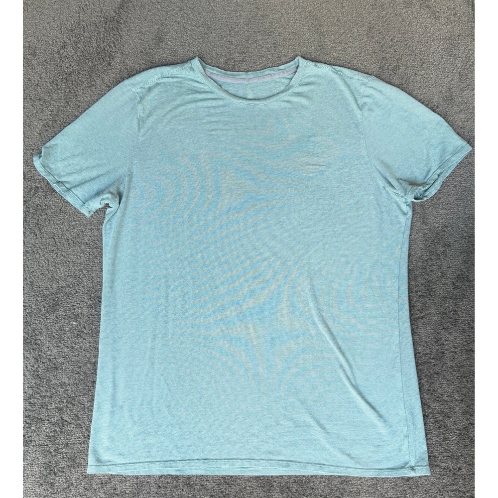 Hylete Mens XL Sage Green Bamboo Rayon Blend Short Sleeve Training T-Shirt